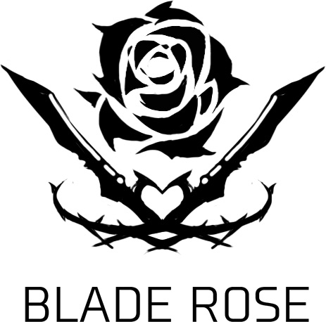 战火与玫瑰 BLADE ROSE 徽标